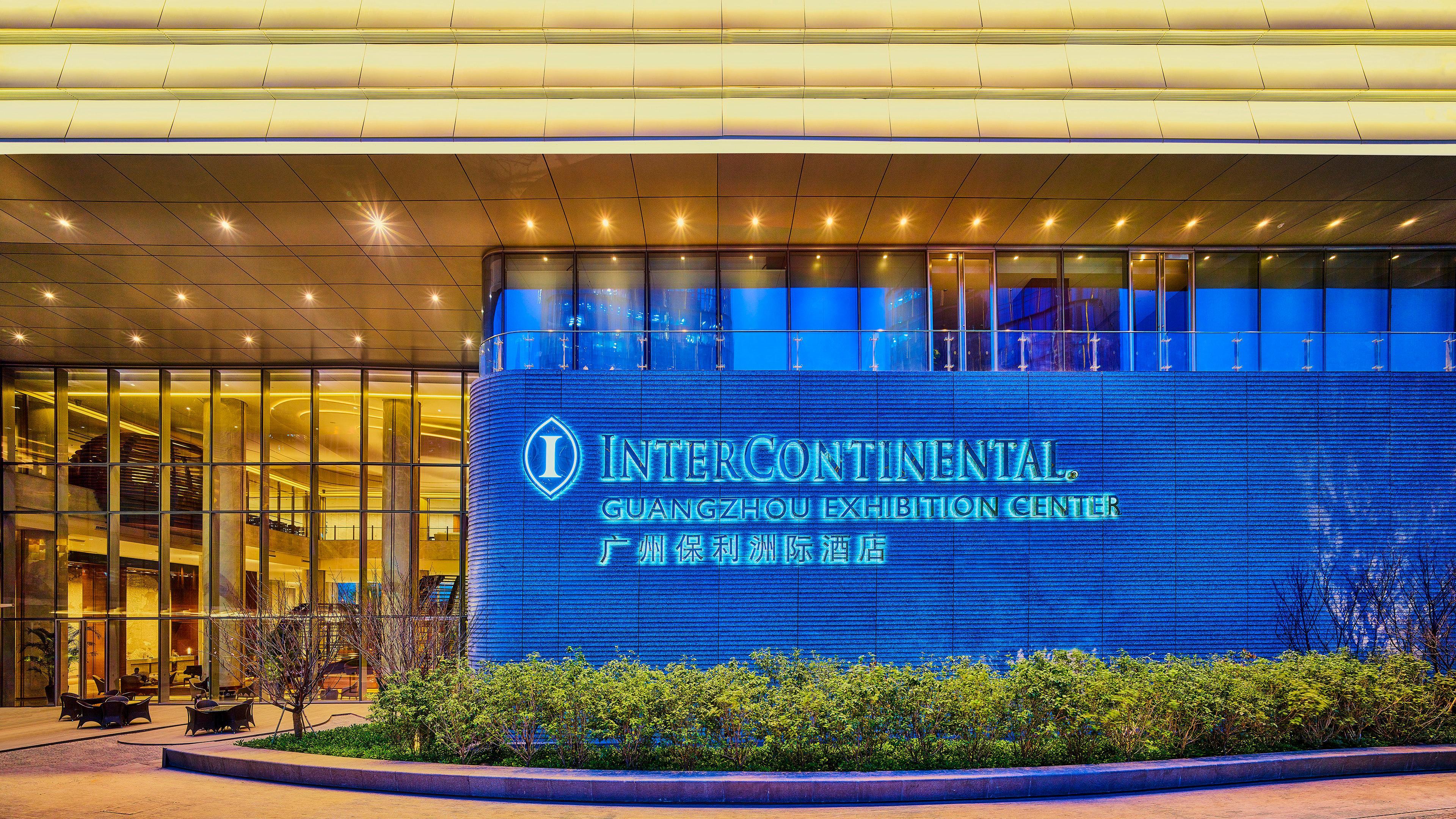 Intercontinental Guangzhou Exhibition Center, An Ihg Hotel - Free Canton Fair Shuttle Bus And Registration Counter Dış mekan fotoğraf